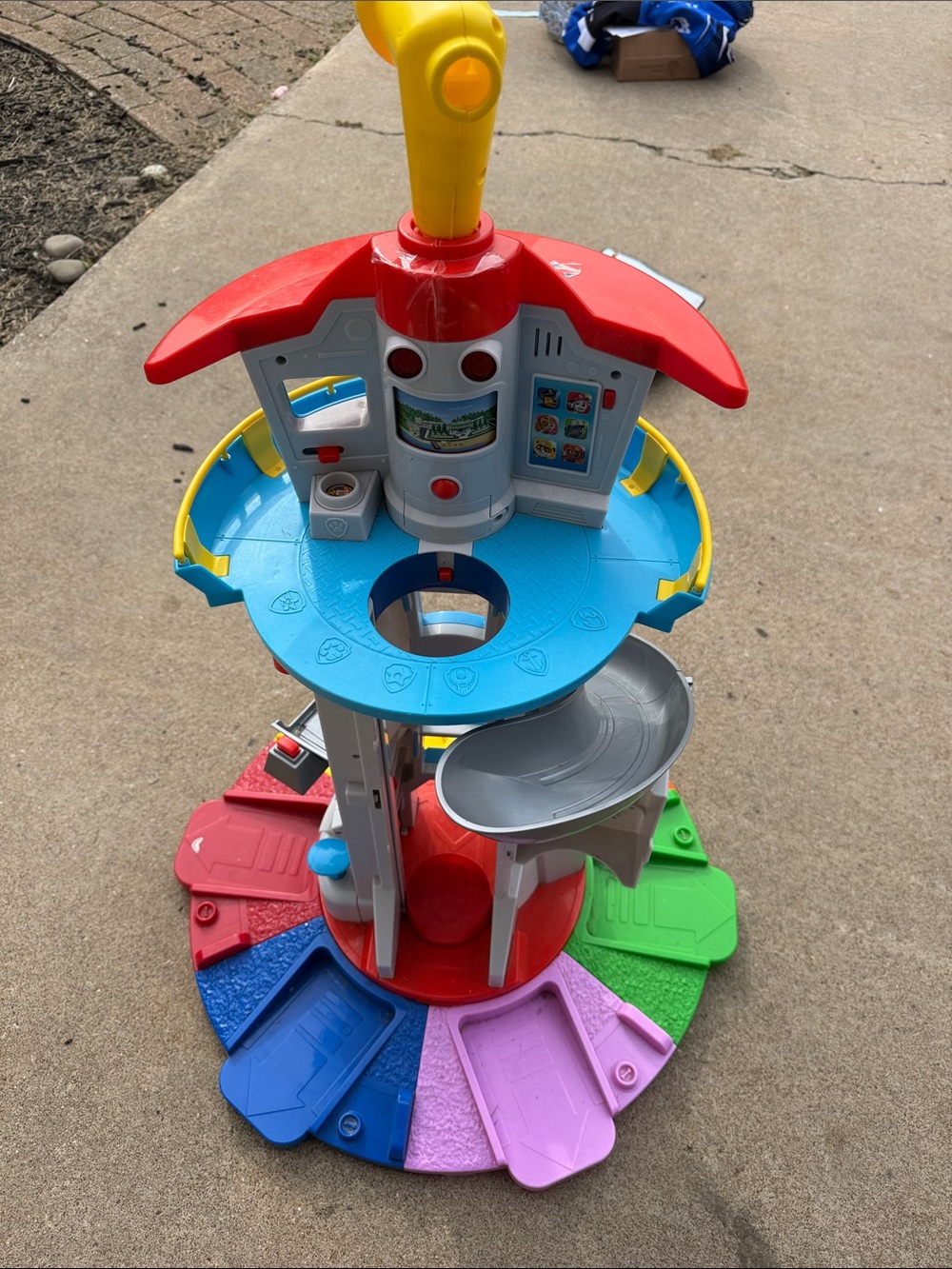Paw patrol Kids Play Garage Tower Toy - Interactive Activity Center